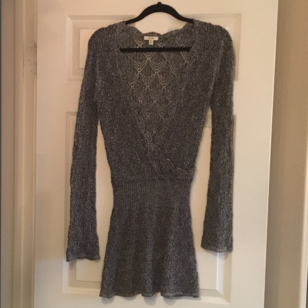 Cache V-Neck Tunic Top
